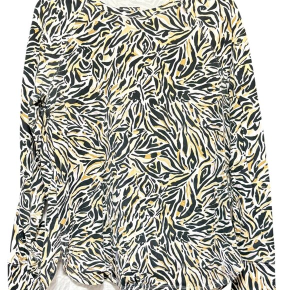 Lilly Pulitzer Luxletic Blythe pullover Onyx Can You Zee Me Luxletic Large - Picture 4 of 9